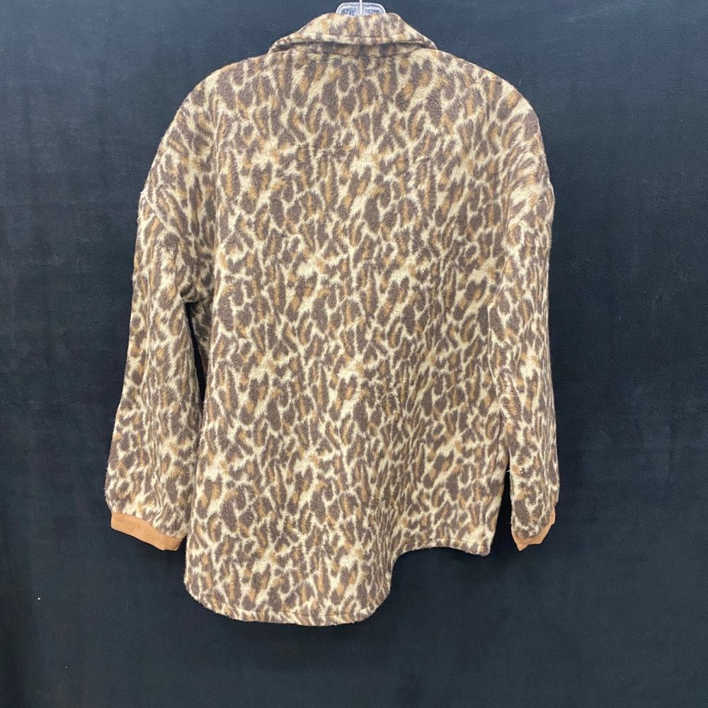 Thml - Button Down Leopard Print Shacket - Jacket… - image 6